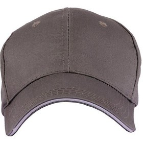 Resim Perlotus Düz Renk Spor Beyzbol Kep Pamuklu Şapka Gri 