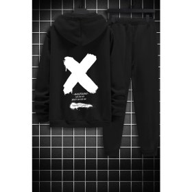 Resim Trendypassion Unisex Sometimes x Baskılı Eşofman Takımı 