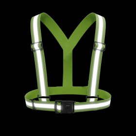 Resim Balp Yeşil Reflektörlü Motosiklet Scooter ve Bisiklet Pratik Ikaz Yeleği 