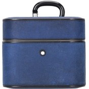 Resim Casquet Airpods Uyumlu 3.nesil Deri Kılıf G21 Mavi 