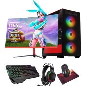 Resim Ramtech Current V60 I5 12400F 32GB Ram 960GB SSD RTX3050 8gb 23.6 Curved Monitör Oyun Bilgisayarı 