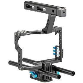 Resim Sony A7- A7Iı- A7R- A7Rıı- A7S- A7Sıı için Ayex C5 Camera Cage 
