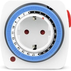 Resim Ucuz Geldi Zaman Ayarlı Priz 24 Saat | Programlanabilir Cata Mekanik Zaman Saati Priz | Otomatik Açma Kapama 