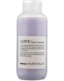 Resim Davines love hair smoother düzleştirici saç kremi 150ml 
