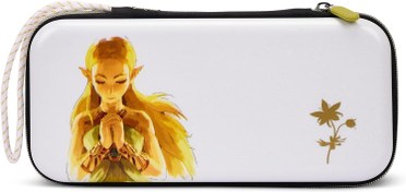 Resim PowerA Nintendo Switch - OLED Modeli, Nintendo Switch ve Nintendo Switch Lite için PowerA Travel Pro Koruyucu Kılıf - Princess Zelda, Beyaz 