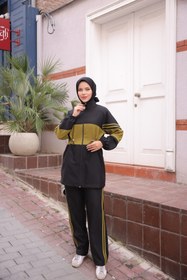 Resim MİMİ Luxury Wear Tesettür Eşofman Takımı Fermuarlı Alt Üst Eşofman Takımı 