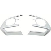 Resim Chuangyinshop Toyota Direksiyon Düğme Kılıfı Aksesuarı Gümüş 19 Raylin Corolla Asian Dragon Rav4 Gümüş Rengi 