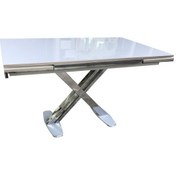 Resim Bengimobilya Masa X Ayak Model Metal Transmisyon Nikelaj Dikdörtgen Kelebek Ya 