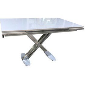 Resim Bengimobilya Masa X Ayak Model Metal Transmisyon Nikelaj Dikdörtgen Kelebek Ya 