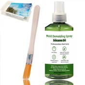 Resim 200ml/100ml Silikon Kalıp Püskürtücü, Silikon/HDPE/Plastik Kalıplar için Uygun, Kolay Çıkarma - Yüksek Sıcaklık Dayanımı (260°C/500°F), Epoksi Reçinesi/Taş/Kandil Kalıpları için Uygun, Uzatılmış Kalıp Ömrü | Kabarcık Olmayan Kalıp | Fırça Güçlü Boncuk İşleme, Takı Yapımı Malzemeleri, Pil Olmadan 