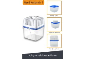 Resim Viselia Nem Alıcı Cihaz 12 Adet 450 gr Rutubet Giderici Aparat Rutubet Önleyici Küf Engelleyici 