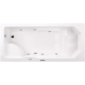 Resim Renkli Oturmalı Küvet | Jakuzi | Beylerbeyi | Sanacryl - 95x210 / Beyaz / 1 Kişilik 