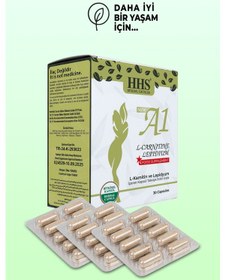 Resim New A1 L Carnitine Lepidium Bitkisel Kapsül Blister Aromasız 