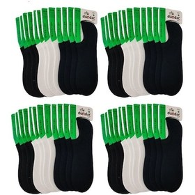 Resim Dündar 10'Lu Bambu Erkek Sneaker Çorap Solmaz Burun Dikişsiz 