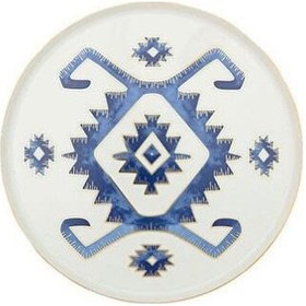 Resim Porland Arabesque Serisi 18cm Düz Tabak Desen5 Beyaz 