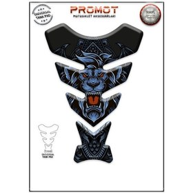 Resim Motosiklet 3d Kabartmalı Üniversal Tankpad 84 