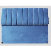 Resim Başlık ALC SANTE Model 150 cm SUNİ DERİ Kumaş Modern Kapitone MAVİ Renk El Yapımı 