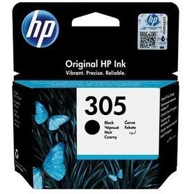 Resim Hp 305 Siyah Mürekkep Kartuş, Standart (3YM61AE) 