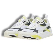 Resim Puma Soft Foam Lime Erkek Beyaz Spor Ayakkabı 