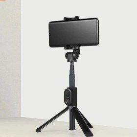 Resim OUMO Selfie Çubuğu Bluetooth Uzaktan Kumandalı - Siyah (Yurt Dışından) 