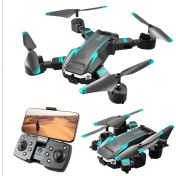 Resim Çift Kamera ve Bataryalı Drone Uzaktan Kumandalı App Destekli Quadcopter Tek Tuş Ile Iniş Kalkış 