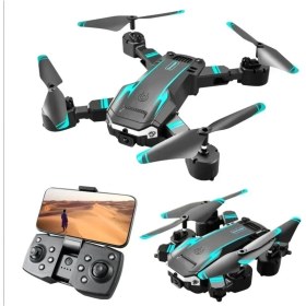Resim Çift Kamera ve Bataryalı Drone Uzaktan Kumandalı App Destekli Quadcopter Tek Tuş Ile Iniş Kalkış 