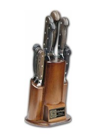 Resim 61504ym - Sürmene Yöresel Mutfak Bıçağı Seti - 10 Lu Set Tg-v 4126 Çok renkli 