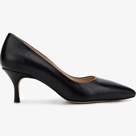 Resim Valmenti Kadın Hakiki Deri Siyah Stiletto VLM4893 - 3 
