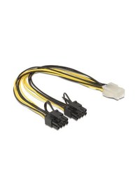 Resim 6 Pin To 2 X 8 Pin Pci-E Ekran Kartı Power Çevirici Bakır Kablo 