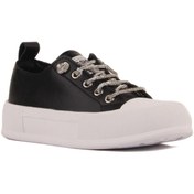 Resim Guja 24y384-3 Kadın Günlük Yüksek Taban Hakiki Deri Sneaker Spor Ayakkabı 