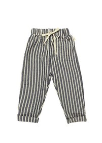 Resim Müslin Unisex Çocuk Lacivert Pantolon 