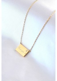 Resim 316l Çelik Gold Renk Gizli Bölmeli Not Koyulabilir Bölme Sürgülü 