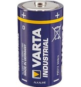 Resim Varta 4020 Industrial Pro Lr20 Alkalin Shrink Büyük Boy D Pil 
