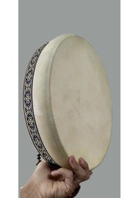 Resim Marla Hb-46 Havalı Akord Edilebilir Profesyonel Bendir Def 46 Cm Pompası Dahildir 