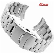 Resim Katı Paslanmaz Çelik Kayışlı Saat Kayışı Tokası Değiştirme 20-22mm 