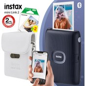 Resim Instax Mini Link 2 Akıllı Telefon Yazıcısı-Çanta-20'li Film Seti Beyaz 