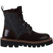 Resim Bueno Shoes Bordo Açma Deri Kadın Düz Bot 01wv10201 