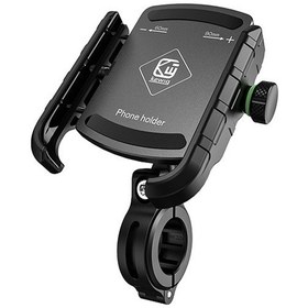 Resim Kewig M8s Bisiklet Alüminyum Navigasyon Dağı Açık Bisiklet Cep Telefonu Tutucu Siyah Siyah 