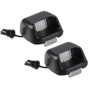 Resim Xiyyadms Nissan Navara D40 2004-2018 İçin 18 Led'li Beyaz Plaka Aydınlatma Lambası - 12v 3w 