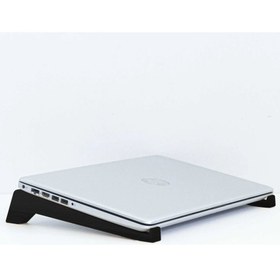 Resim Bk Gift Taşınabilir Ahşap Siyah Notebook Laptop Standı 