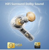 Resim Siyah Bluetooth 5.4 Kablosuz Kulaklık Hifi Surround Ses Kulak İçi Gürültü Azaltma Mikrofon Kulaklıkları İle Samsung Galaxy S24 23 22 Ultra 