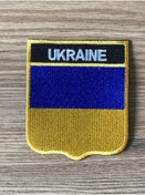 Resim StüdyoÜmitTişört Ukraine,Ukrayna Bayrak Patch,Peç,arma,Kot Yaması 