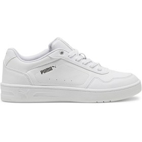 Resim Puma Court Classy Beyaz Kadın Sneaker 39502101 Beyaz 