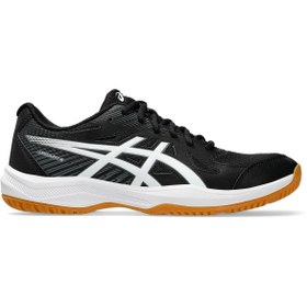 Resim Asics UPCOURT 6 Erkek Siyah Voleybol Ayakkabısı 1071A104-001 