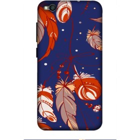 Resim Zipax Xiaomi Redmi Go Kılıf Yapraklar Baskılı Desenli Silikon Kılıf A++-8126 