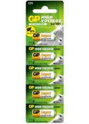 Resim Gp Gp23a C5 23a 12v Alkalin Spesifik 5'li Paket Pil Kumanda 
