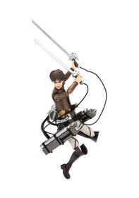 Resim Jazwares Total Anime 16cm Aksiyon Figür 01 - Eren Jaeger Diğer 