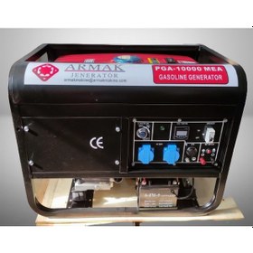 Resim Armak PGA 10000 TEA 9.6 KVA Benzinli Trifaze Portatif Jeneratör 