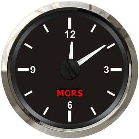 Resim Mors Zaman Saati 12-24V 55Mm Siyah 