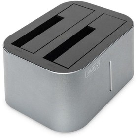 Resim Assmann Digitus 2.5&quot;/3.5&quot; Usb 3.0 2-port&#039;lu Sata Hdd Docking Station, Kopyalama Özelliği digi 